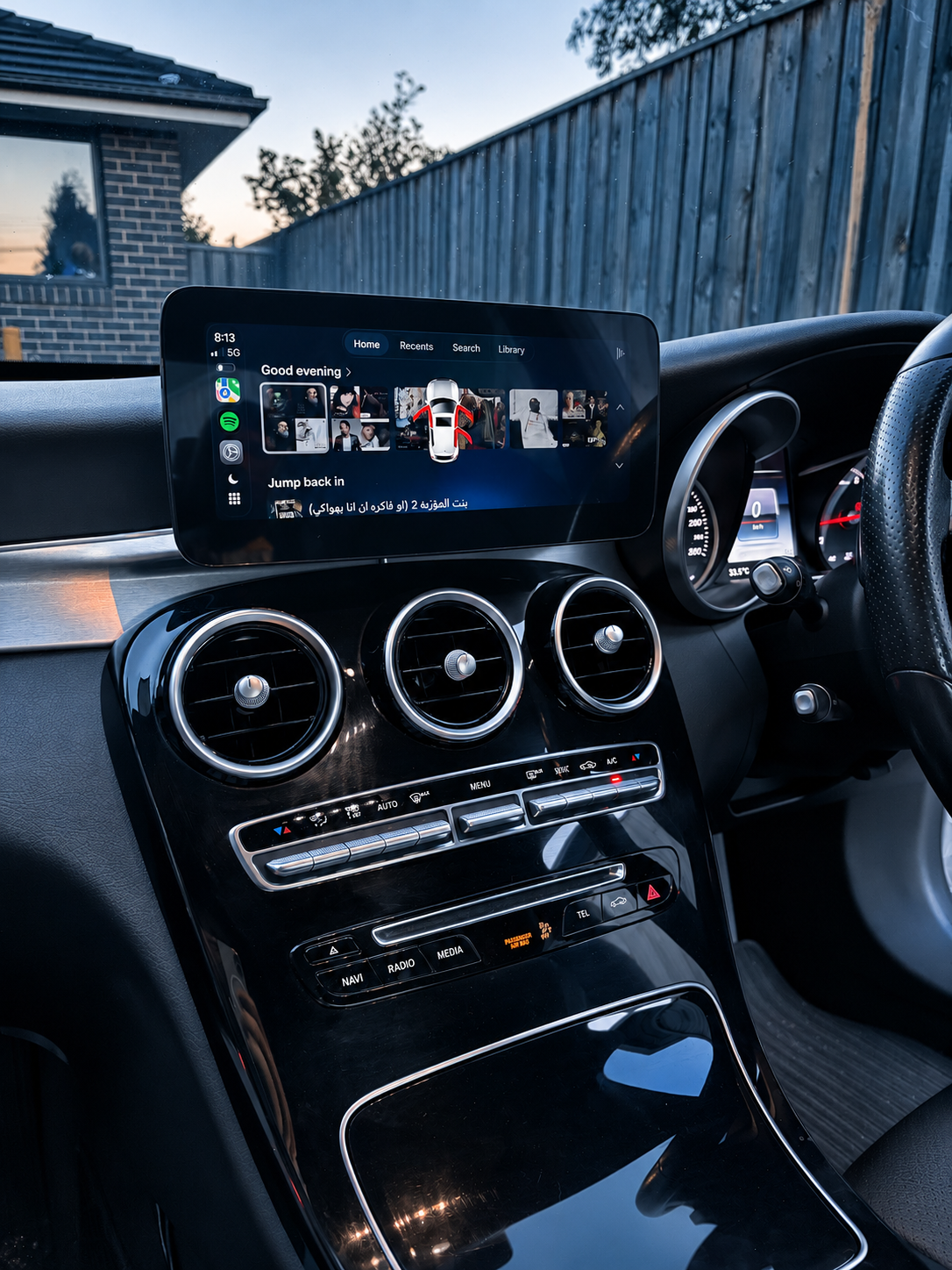 Wireless CarPlay head unit